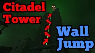 *NEW* Wall Jumping to Go on Top of Citadel Tower!!! | Krunker