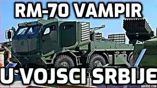 Vojska Srbije nabavila vi&scaron;ecevne raketne sisteme RM-70 Vampir Serbian Army acquires Czech MLRS RM70