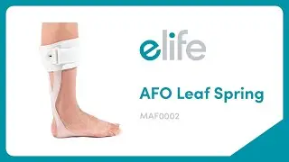 How To Wear elife&reg; AFO Leaf Spring (MAF0002)