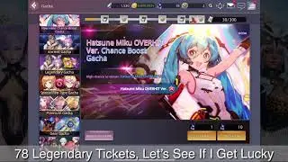 Legendary Gacha for Fire Hatsune Miku [OVERHIT Global]