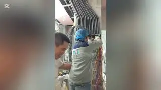 Distribution board panel termination #everyone #viralvideo #foryou #dubai #electrical #1million #diy
