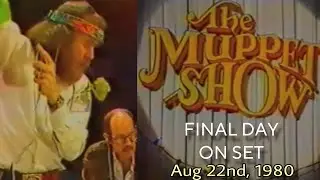 The Muppet Show FINAL DAY on Set, Elstree London. 1980