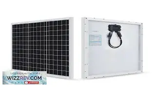 Renogy Solar Panel 50 Watt 12 Volt High Efficiency 50W Solar Panel Monocrystalline