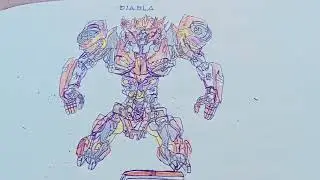 Diabla bumblebee 2018 bayverse idw comics