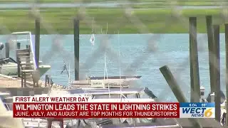 Are we seeing more lightning strikes than normal in SENC? Our meteorologists have the answer