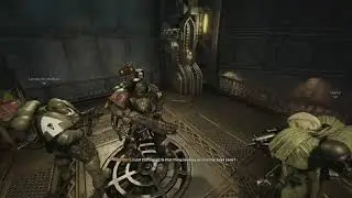 How to spot a Alpha Legion infiltrator - Space Marine 2 - Lactose let's his mask slip...