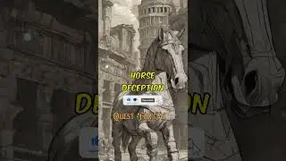 Unveiling the Ancient Deception: The Forbidden Truth Revealed! #TrojanHorseSecrets #History #Shorts