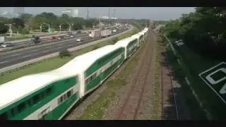 Ever Seen a 20 Car GO Train?