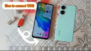 Vivo Y03 How To Connect USB OTG✅ New Update 2025💯#how #tips#tricks#hidden#shortvideo #mobilelegends