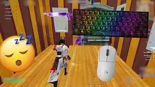 HyperX Alloy Origins 60 Aqua Switches ASMR Chill 😴 Tilted Zone Wars Satisfying Fortnite GamePlay!
