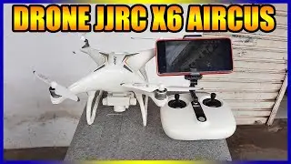 DRONE JJRC X6 AIRCUS CLONE DJI PHANTOM 4 | VOO DE TESTE