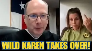 Judge Can CONTROL Psycho Karen FREAKOUT | Crazy Court Moments #2
