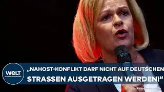 FAESER AUF ISLAMKONFERENZ: 