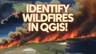 Visualizing Active Fires Data with QGIS