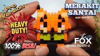 Merakit santai Lego Bricks FOX JS2377-2