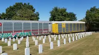 southbound auto rack train Madison tn