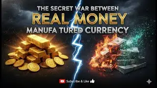 The Secret War Between Real Money and Manufactured Currency| financial history 