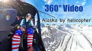 360º Interactive Video, Fly Alaska by helicopter and you control the view! Happy 4th of July!