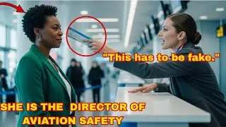 GATE AGENT LAUGHED AT HER TICKET&hellip; SHE WAS THE AVIATION BOARD DIRECTOR