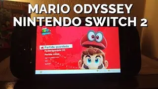 PROBANDO MARIO ODYSSEY NINTENDO SWITCH 2