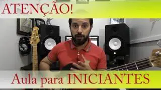 Dicas Iniciantes no Contrabaixo - Aula 1- Aprenda Contrabaixo | Diego Pessoa