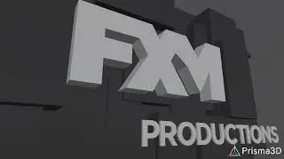 FXM Productions Logo Prisma 3D