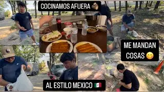 PREPARAMOS ENCHILADAS ROJAS Y ELOTES AL ESTILO GUERRERO🇲🇽CON LEÑA Y CON QUESO QUE ME REGALARON 