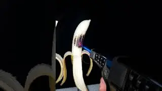 Powerful Blue Torch vs Bare Banana &mdash; Insane Burn Test! 🔥🍌😱