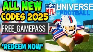 ВСЕ РАБОЧИЕ ФУТБОЛЬНЫЕ КОДЫ NFL UNIVERSE ROBLOX &mdash; все новые футбольные коды NFL Universe 2025! (О...