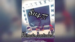 DIY VANITY MIRROR WITH LIGHTS | under $120