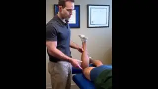 Dr. Josh Bross Active Release Technique on the Hamstring