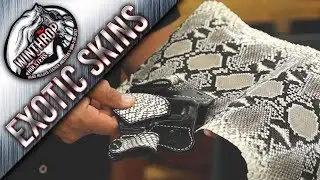 Python, Cobra, Alligator and other exotic skin leather holsters by: WinthropHolsters.com