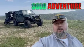 SOLO CAMPING TRIP | Diy Overland Trailer