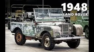 Original 1948 Land Rover Being Restored