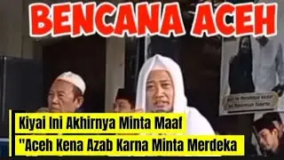 SETELAH HIN© ACEH KIYAI JAW4 INI MINTA MAAF DAN ISTIGHASAH?