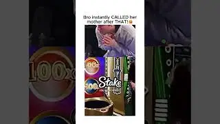 Bro instantly CALLED her mother after THAT! #stakeus #blackjack #stakeoriginals #plinko #mines