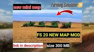 Fs 20 new map mod | farming simulator 20 new map