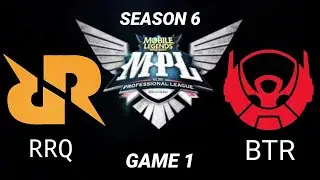 Game 1! RRQ Hoshi VS BTR Alpha MPL S-6 2020