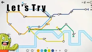 Minimalist Metro Management Game (Mini Metro)