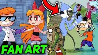 10 Pieces of Cartoon Network Show Crossover Fan Art That Make Us Super Nostalgic!