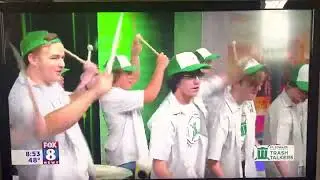Trash talkers drumming video for Dublyn