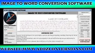 HOW TO CONVERT DATA ENTRY IMAGES INTO  WORD | DATA ENTRY IMAGE TO WORD CONVERTER SOFTWARE