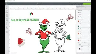 HOW TO: DIY LAYERED SVG GRINCH | CRICUT DESIGN SPACE