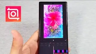 add neon lights border effect on video with Inshot Editor