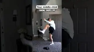 How your kids take shoes off