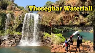 Pre-wedding Shoot At Thoseghar Waterfall 😍