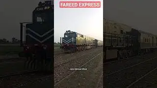 FAREED Express 37UP 🚝🇵🇰 #shortsfeed #pakrail #37up #shorts