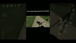 How to make monitor with camera in. Gorebox
