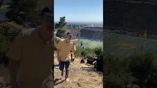 How steep are the seats at California Memorial Stadium?