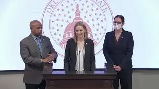 Oklahoma State Senate Democrats Press Conference 3_9_23